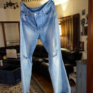 American Eagle Hi - Rise Boho Artist sz14 L